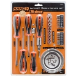 10713<br>29 Pieces Ratchet Screwdriver Set with Magnetic Bowl