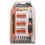 10717<br>33 Pieces Ratchet Screwdriver Set