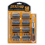 10709<br>58 Pieces Ratchet Screwdriver Set