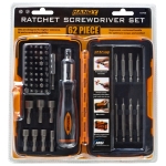 10708<br>62 Pieces Ratchet Screwdriver Set