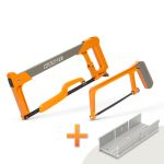 10451<br>Hacksaw set with miter box