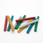 11109C<br>Hot glue stick - 11 mm - colorful, glittering - 10 pcs / pack